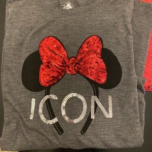 Disney Parks Minnie Icon sequin top